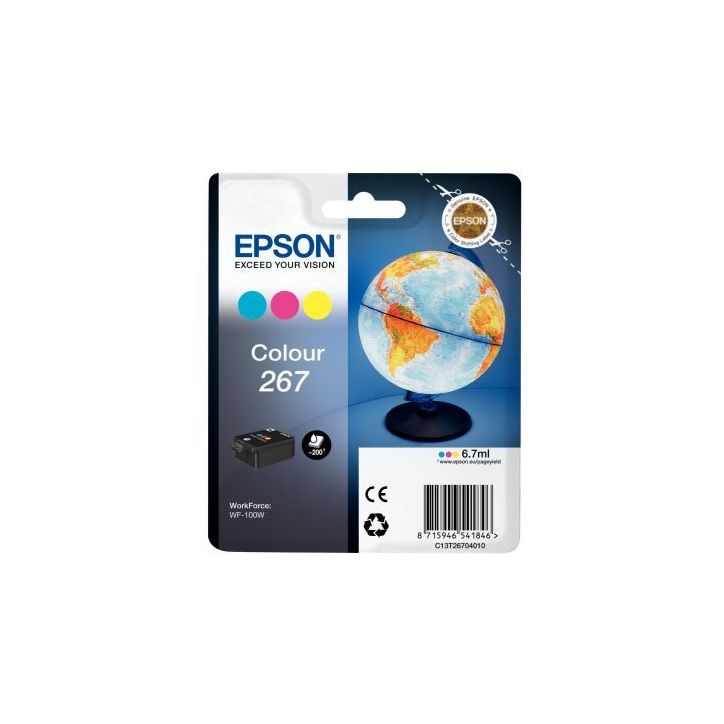 Cartouche jet d'encre à la marque Epson T267040 couleurs Globe EPSPIT26704010BU EPSON