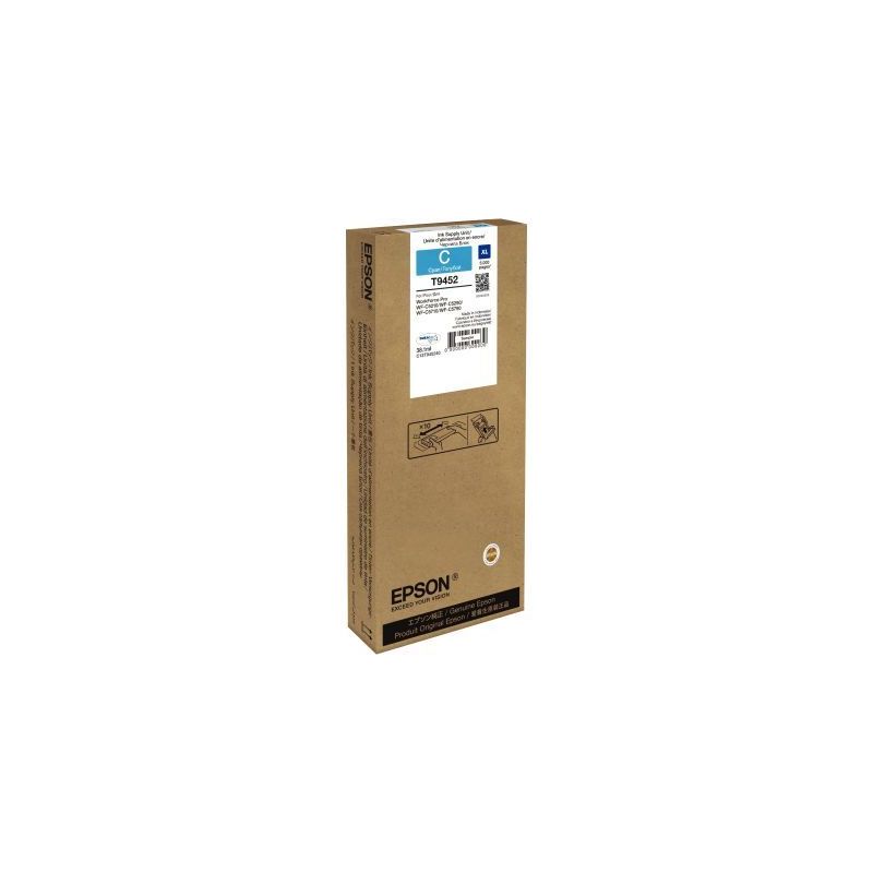 Achetez Cartouche jet d'encre à la marque Epson T945240 cyan très haute capacité C13T945240 EPSON.. Achetez Cartouche jet d'encre à la marque Epson T945240 cyan très haute capacité C13T945240 EPSON..