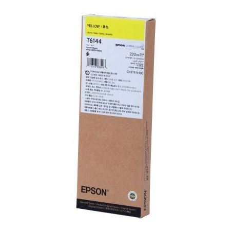 Achetez Epson cartouche jet d'encre jaune authentique (T614400) T614400 EPSPI614400 EPSON pas cher s..