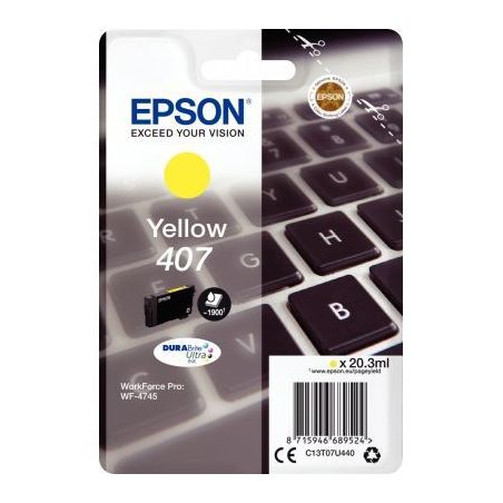 Achetez Cartouche jet d'encre à la marque Epson T07U440 jaune Clavier C13T07U440 EPSON pas cher sur..
