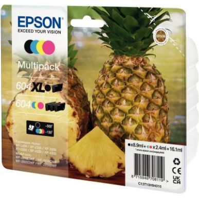 Achetez Lot 4 cartouches jet d'encre Epson T10H940 Noir haute capacité Cyan Magenta Jaune standard ..
