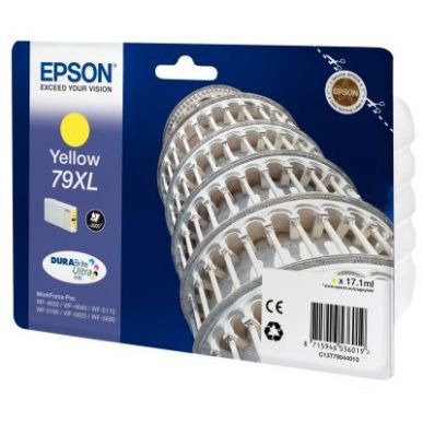 Achetez Cartouche jet d'encre à la marque Epson T790440 jaune haute capacité Tour de Pise C13T7904..