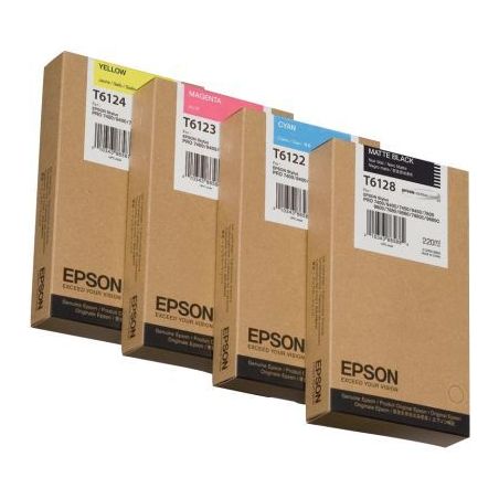 Achetez Epson cartouche jet d'encre photo jaune authentique (T612400) T612400 C13T612400 EPSON pas c..