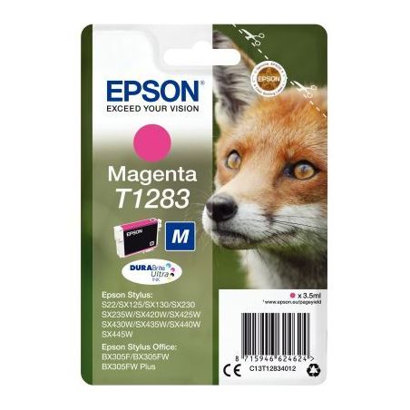 Achetez Cartouche d'encre à la marque Epson T128340 magenta Renard EPSPIT12834012BU EPSON pas cher ..