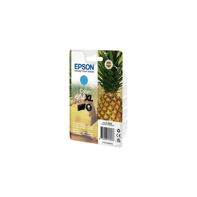 Achetez Cartouche encre à la marque Epson T10H240 Cyan haute capacité Ananas C13T10H24010 EPSON pa.. Achetez Cartouche encre à la marque Epson T10H240 Cyan haute capacité Ananas C13T10H24010 EPSON pa..