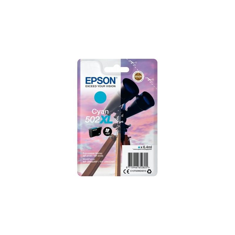 Achetez Cartouche jet d'encre à la marque Epson T02W240 cyan haute capacité Jumelles C13T02W24010 ..