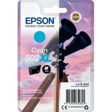 Achetez Cartouche jet d'encre à la marque Epson T02W240 cyan haute capacité Jumelles C13T02W24010 ..