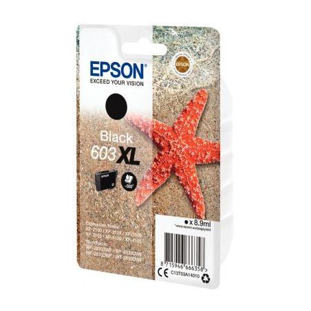 Achetez Cartouche jet d'encre à la marque Epson T03A14, noir haute capacité Etoile de mer C13T03A1..