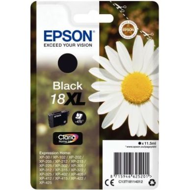 Achetez Cartouche jet d'encre à la marque Epson T181140 noir haute capacité Paquerette EPSPIT18114..