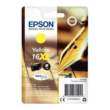 Achetez Cartouche jet d'encre à la marque Epson T163440 jaune haute capacité Stylo plume EPSPIT163..