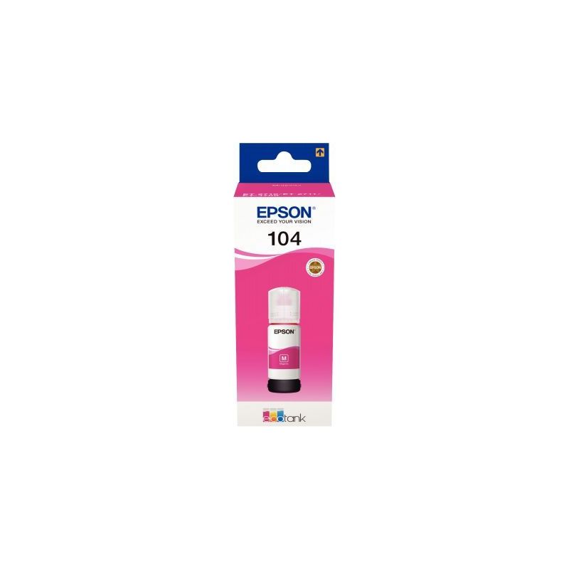 Achetez Flacon encre à la marque Epson T00P340 magenta 104 EPSPIT00P340 EPSON pas cher sur Ma Rentr.. Achetez Flacon encre à la marque Epson T00P340 magenta 104 EPSPIT00P340 EPSON pas cher sur Ma Rentr..