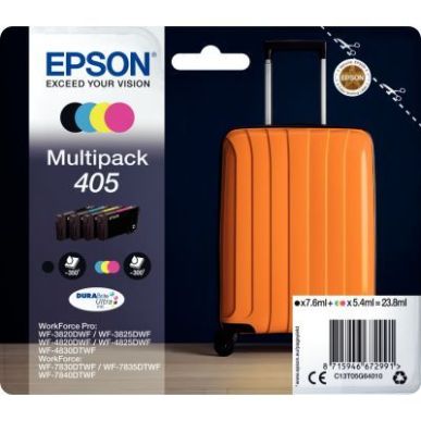Achetez Lot de 4 cartouches jet d'encre à la marque Epson T05G640 noir cyan magenta jaune Valise C1..