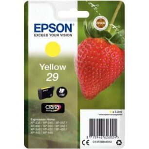 Achetez Cartouche jet d'encre à la marque Epson T298440 jaune Fraise C13T29844012 EPSON pas cher su..