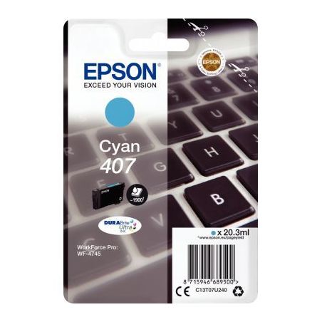 Achetez Cartouche jet d'encre à la marque Epson T07U240 cyan Clavier C13T07U240 EPSON pas cher sur ..