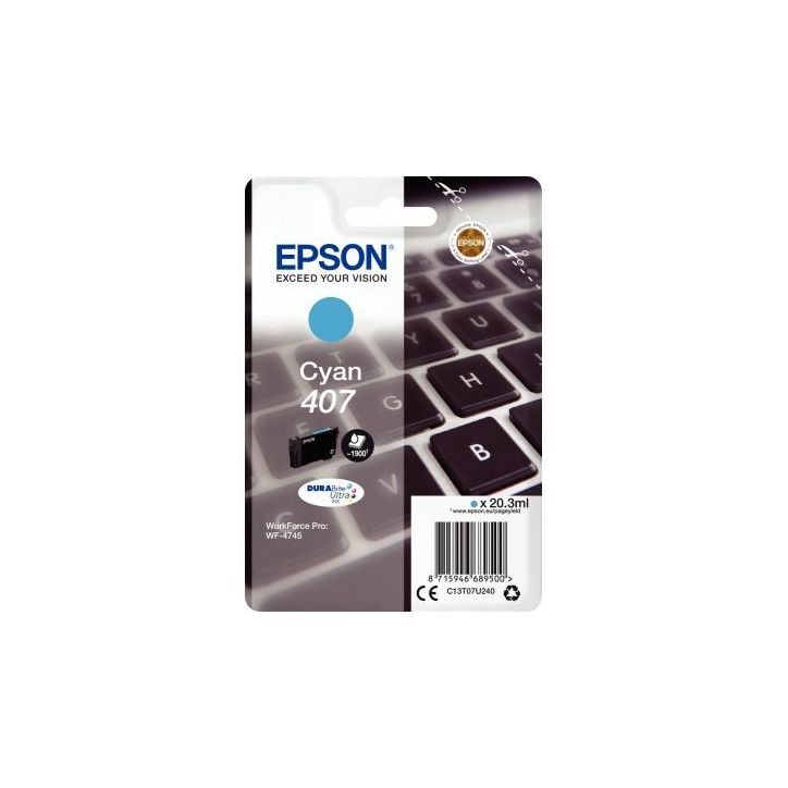 Cartouche jet d'encre à la marque Epson T07U240 cyan Clavier C13T07U240 EPSON
