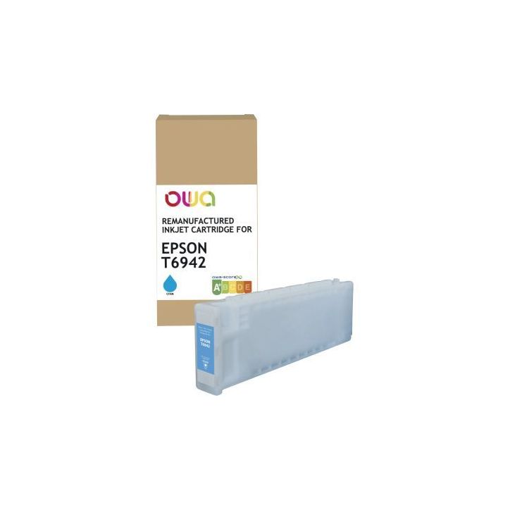 OWA cartouche jet d'encre remanufacturée cyan haute capacité compatible EPSON T6942 T6942 K45701OW OWA ARMOR