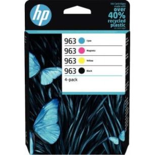 Achetez Lot de 4 cartouches à la marque HP 6ZC70AE noir cyan magenta jaune 963 HPSPI6ZC70AE HP pas ..