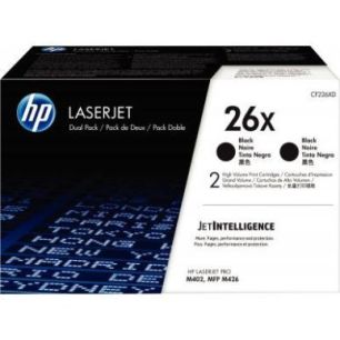 Achetez Lot de 2 cartouches laser à la marque HP CF226XD noir haute capacité 26X CF226XD HP pas ch..