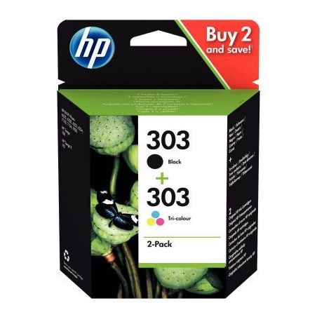 Achetez Lot de 2 cartouches encre à la marque HP 3YM92AE noir et couleurs 303 HPSPI3YM92AE HP pas c..