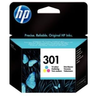 Achetez HP 301 Cartouche d'Encre Trois Couleurs Authentique (CH562EE) pas cher sur Ma Rentrée Scola..