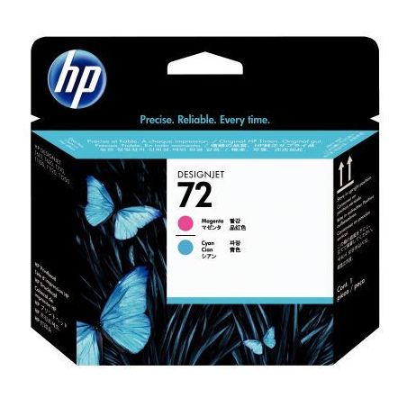 Achetez Tête d'impression jet d'encre à la marque HP C9383A magenta et cyan 72 HPSPIC9383A HP pas ..
