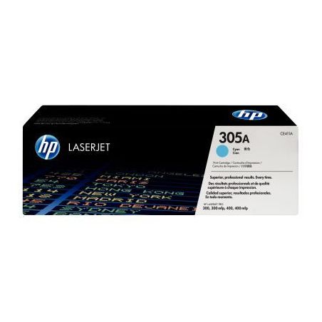 Achetez Cartouche laser à la marque HP CE411A cyan 305A HPSPLCE411A HP pas cher sur Ma Rentrée Sco..