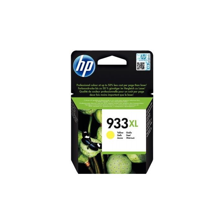 Cartouche jet d'encre à la marque HP CN056AE jaune haute capacité 933XL CN056AE HP