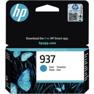 HP 937 cartouche d'encre cyan authentique (4S6W2NE) 937 HPSPI4S6W2NE HP