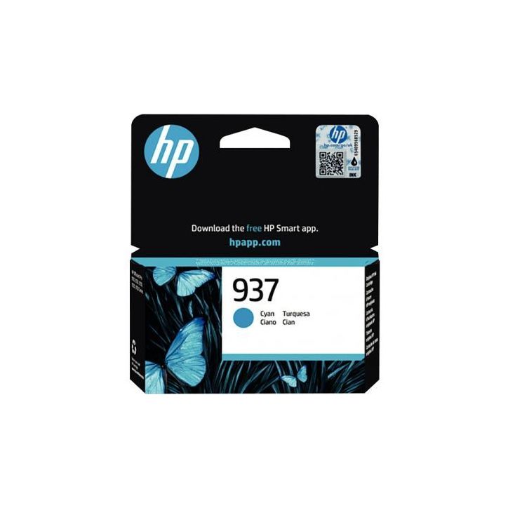HP 937 cartouche d'encre cyan authentique (4S6W2NE) 937 HPSPI4S6W2NE HP