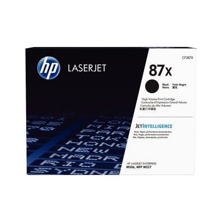 Achetez Cartouche laser à la marque HP CF287X noir haute capacité 87X HPSPLCF287X HP pas cher sur ..