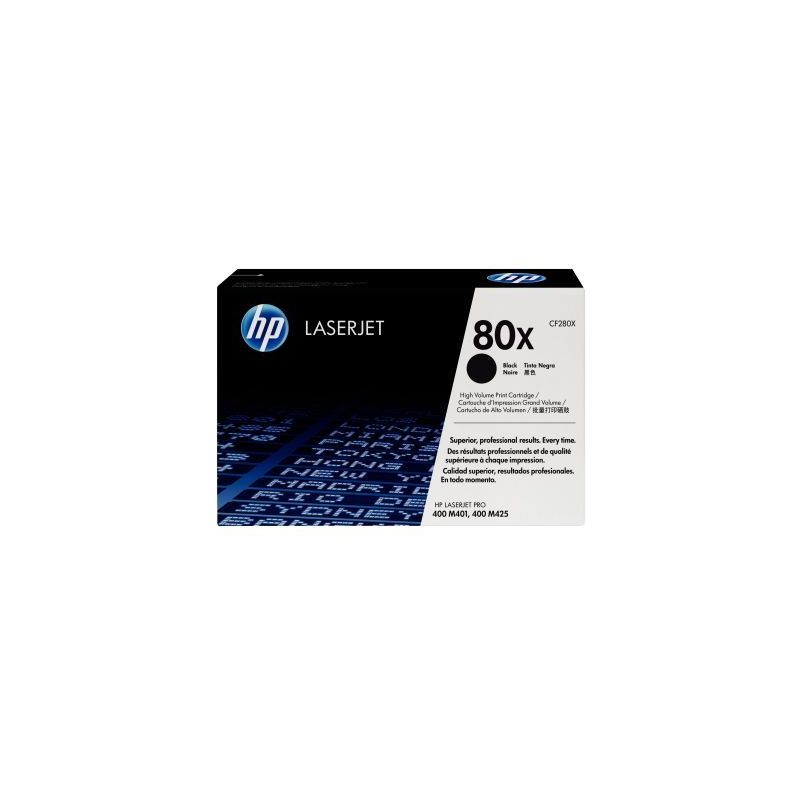 Achetez Cartouche laser à la marque HP CF280X noir haute capacité 80X CF280X HP pas cher sur Ma Re..