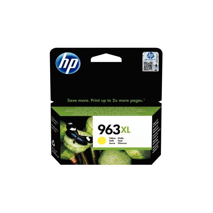 Cartouche jet d'encre à la marque HP 3JA29AE jaune haute capacité 963XL HPSPI3JA29AE HP