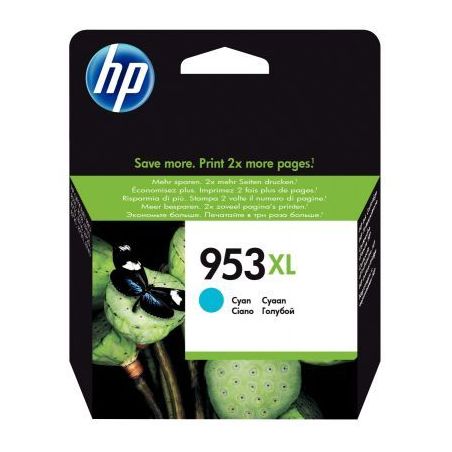 Achetez Cartouche jet d'encre à la marque HP F6U16AE cyan haute capacité 953XL HPSPIF6U16AE HP pas..
