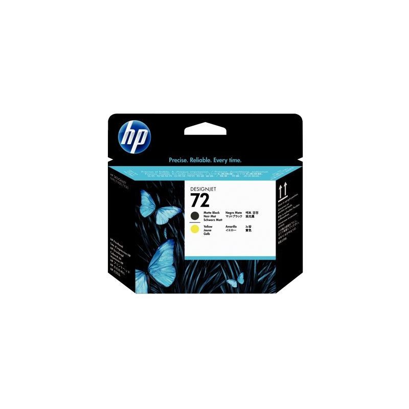 Achetez Tête d'impression jet d'encre à la marque HP C9384A noir mat et jaune 72 HPSPIC9384A HP pa.. Achetez Tête d'impression jet d'encre à la marque HP C9384A noir mat et jaune 72 HPSPIC9384A HP pa..