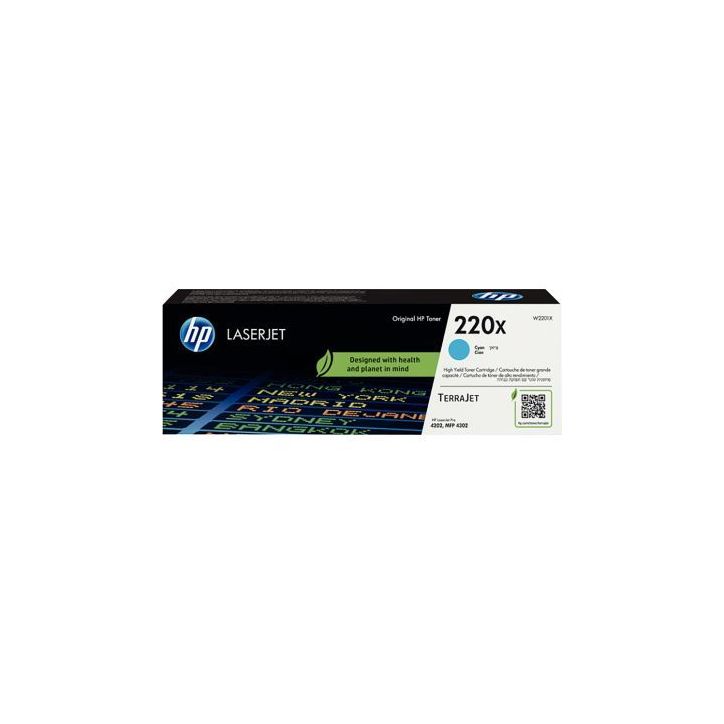 HP 220X toner cyan grande capacité authentique (W2201X) 220X HPSPLW2201X HP