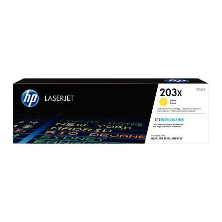 Achetez Cartouche laser à la marque HP CF542X jaune 203X HPSPLCF542X HP pas cher sur Ma Rentrée Sc..