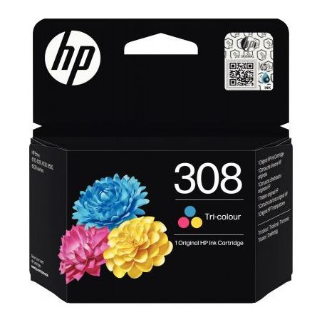 Achetez HP 308 cartouche d'encre trois couleurs authentique (7FP20U) 308 HPSPI7FP20UE HP pas cher su..