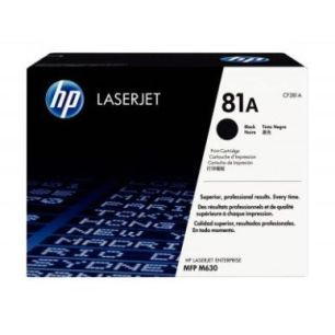 Cartouche laser à la marque HP CF281A noir 81A CF281A HP