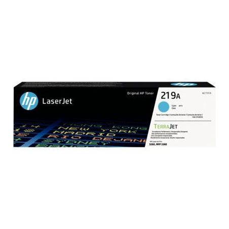 Achetez HP 219A toner cyan authentique (W2191A) 219A HPSPLW2191A HP pas cher sur Ma Rentrée Scolair..