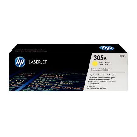 Achetez Cartouche laser à la marque HP CE412A jaune 305A HPSPLCE412A HP pas cher sur Ma Rentrée Sc..
