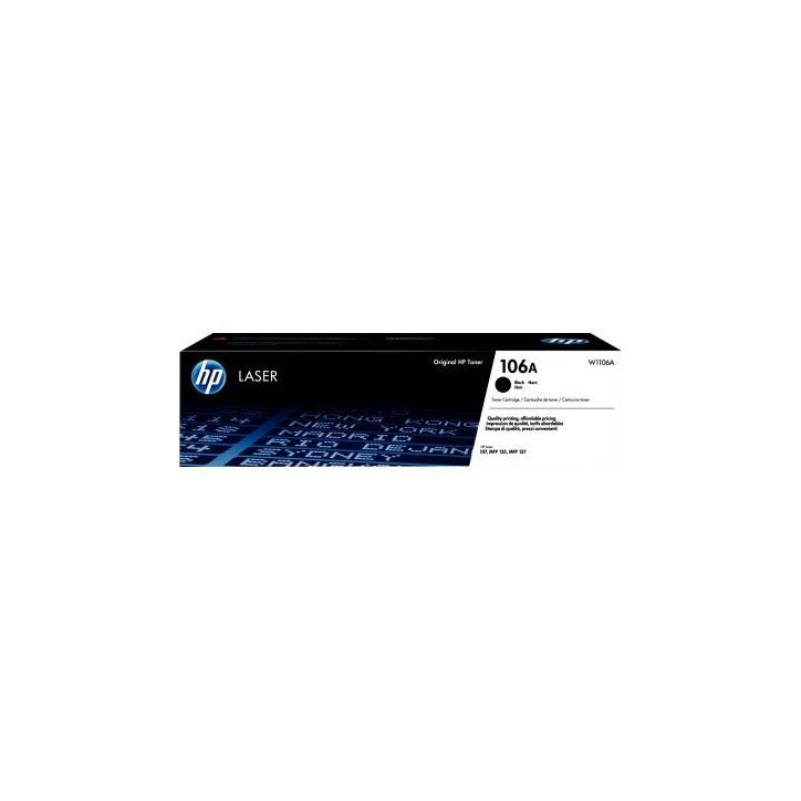 Cartouche laser à la marque HP W1106A noir 106A W1106A HP