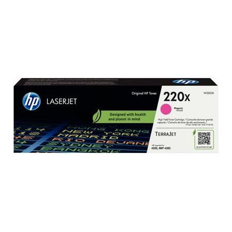 Achetez HP 220X toner magenta grande capacité authentique (W2203X) 220X W2203X HP pas cher sur Ma R..