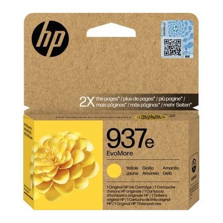 Achetez HP 937e cartouche d'encre jaune haute capacité authentique (4S6W8NE) 937e HPSPI4S6W8NE H..