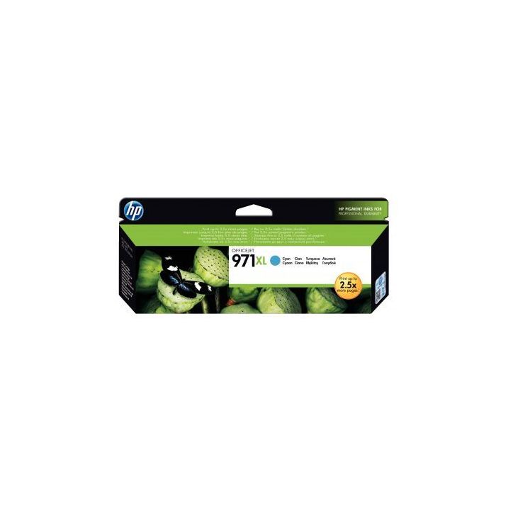 Cartouche jet d'encre à la marque HP CN626AE cyan haute capacité 971XL HPSPICN626AE HP
