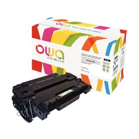 Achetez Cartouche laser compatible à la marque HP CE255A noir K15221OW OWA pas cher sur Ma Rentrée..