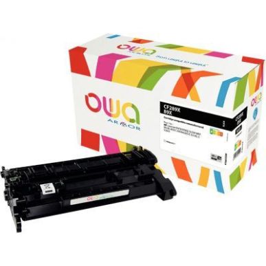 Achetez OWA cartouche laser noire haute capacité remanufacturée compatible HP 89X (CF289X) 89X K18..