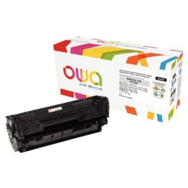 Achetez OWA cartouche laser noire remanufacturée compatible Canon EP703 et HP 12A(Q2612A) 12A / 703..