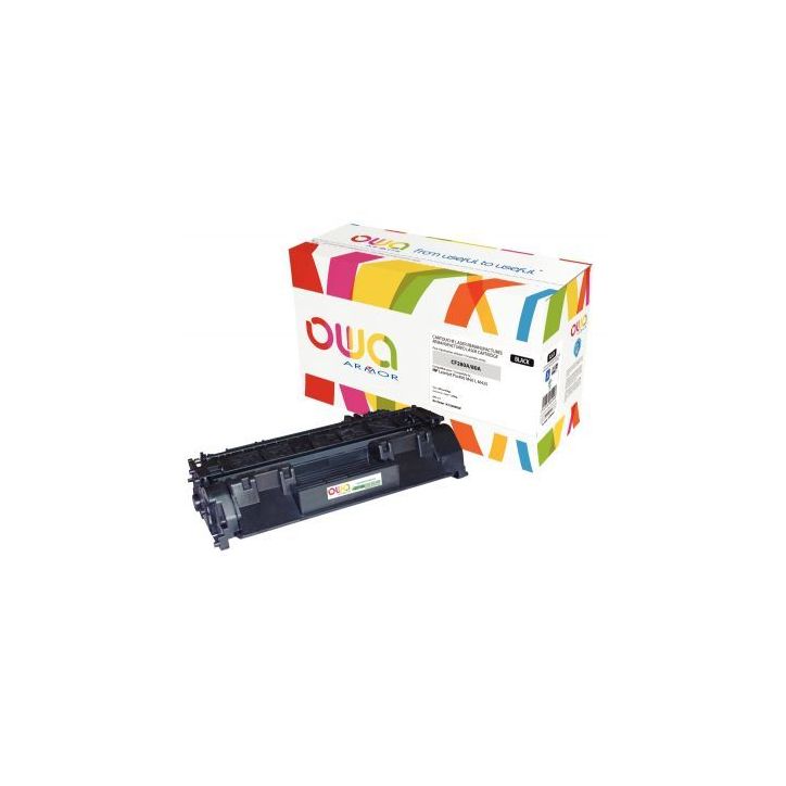 Cartouche laser compatible à la marque HP CF280A noir K15589OW OWA ARMOR