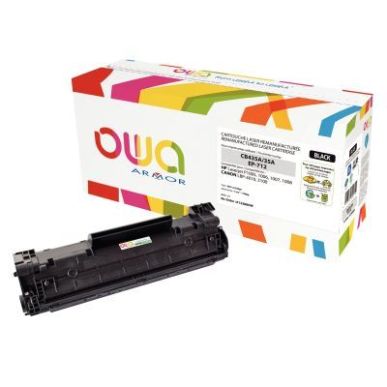 Achetez Cartouche laser compatible à la marque HP CB435A noir K12388OW OWA ARMOR pas cher sur Ma Re..