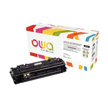 Achetez Cartouche laser compatible à la marque HP Q7553A noir K12334OW OWA ARMOR pas cher sur Ma Re..